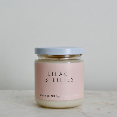 Lilac and Lilies Soy Wax Candle