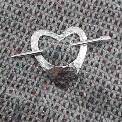 Heart Shawl Pin