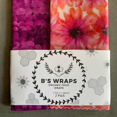 Beeswax Wraps 2 pack