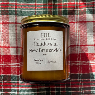 Holidays in New Brunswick Soy Candle