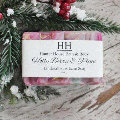 Holly Berry & Plum Soap