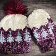 Wool Knitted Pompon Hat