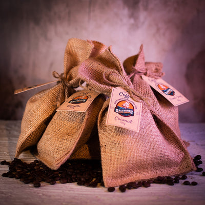 Burlap Sack Mini Bag of Coffee