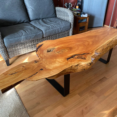 Willow Live Edge Coffee Table